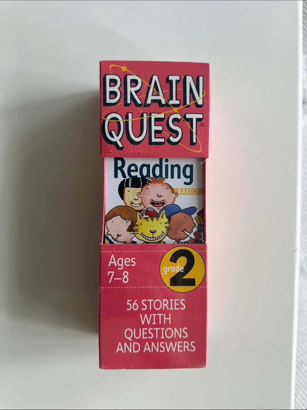 BRAIN QUEST Reading Basics Grade 2 Ages 7-8 56 Stories with Questions & Answers